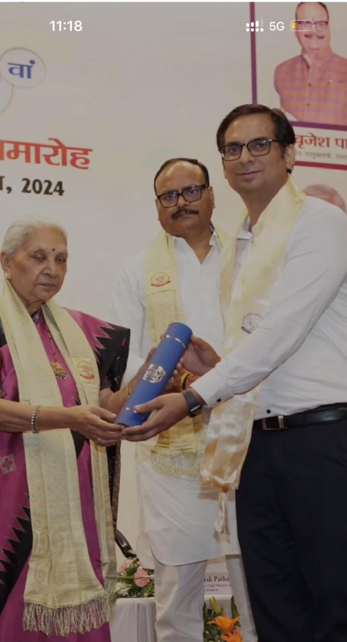 DM Cardiology academic milestone photograph of Dr. Ajit Pratap Singh